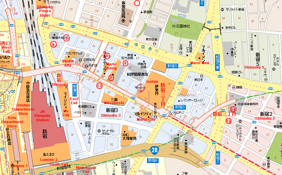 Shinjuku (East)